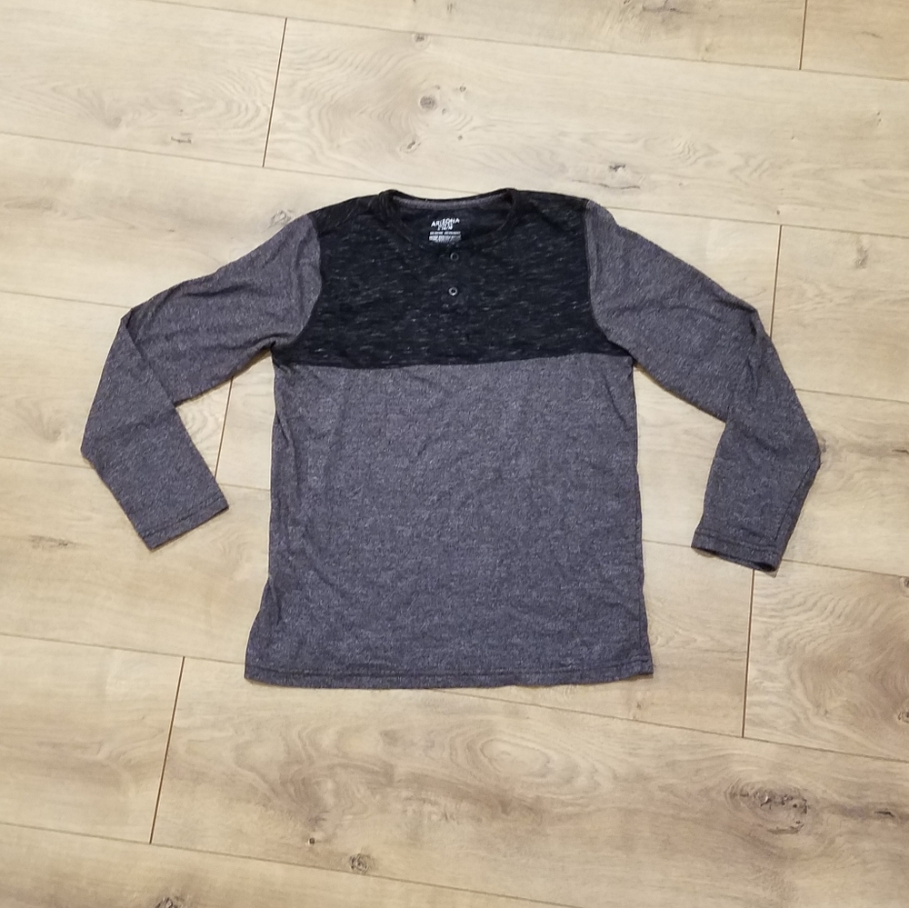 Arizona Jean Company Long Sleeve Top Gray {Boy's Large 14/16}